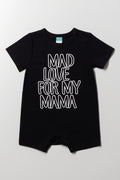 Mad Love Romper Black