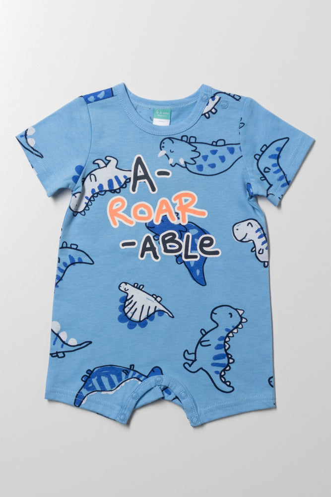 Roar Romper Blue