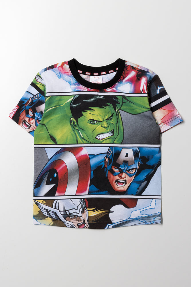 Avengers Short Sleeve T-Shirt Multi