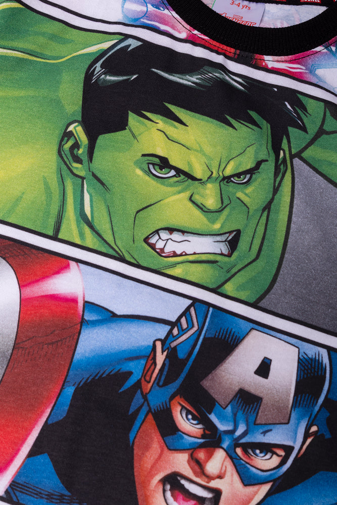 Avengers Short Sleeve T-Shirt Multi