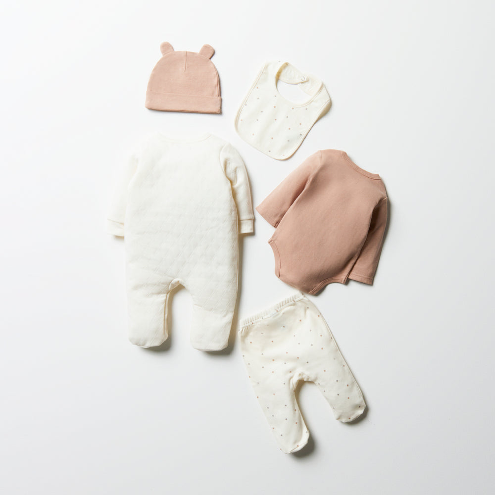 5PC SET MILK NATURAL BEAR (6)