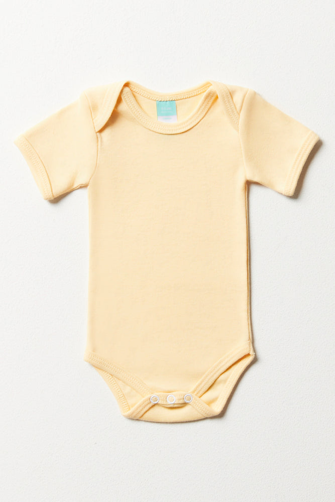 Short Sleeve Bodyvest Yellow