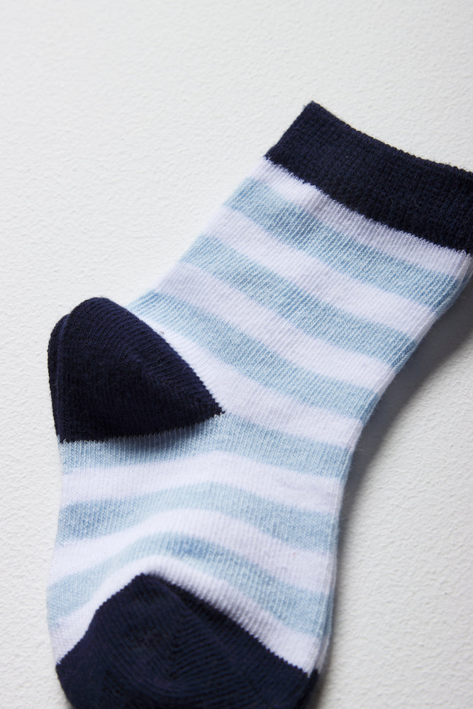 3 Pack Sport Socks Blue (2)