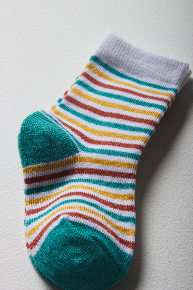 3 Pack Dinosaur Socks Multi (3)