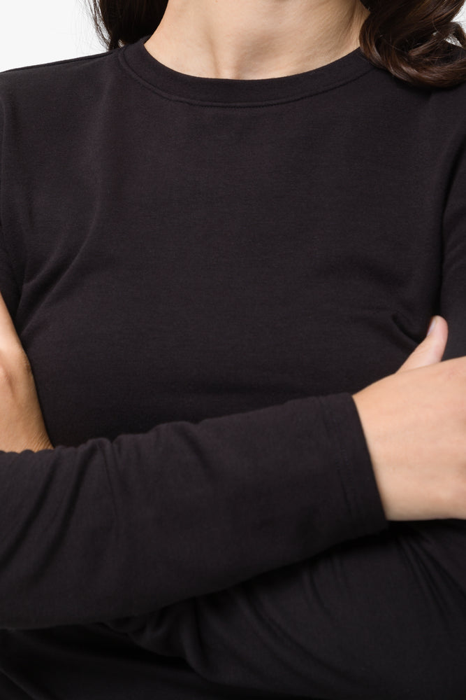 Long Sleeve T-Shirt Black (3)