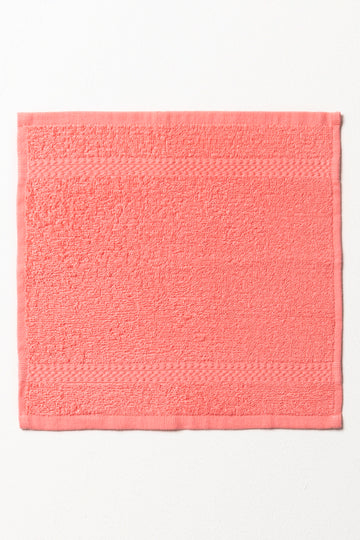 PLAIN CORAL FACE CLOTH NEW