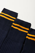 3 Pack Stripe Socks Navy (1)