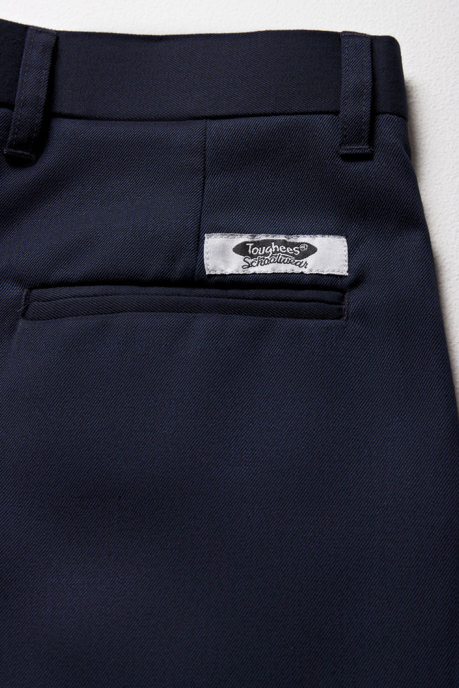BOYS TROUSERS TURN UP NAVY TOUGHEES SECONDARY (1)