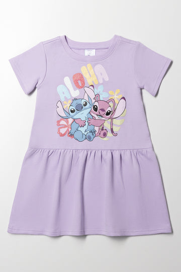 Lilo And Stitch Dress Purple