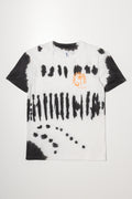 Tie Dye Short Sleeve T-Shirt White