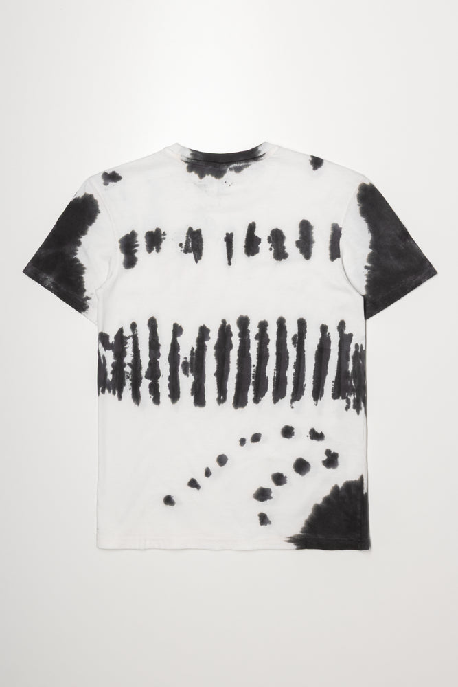 Tie Dye Short Sleeve T-Shirt White (2)
