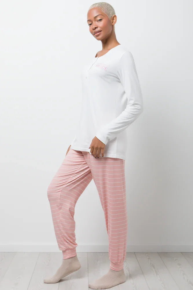 Weekend Mode Pyjamas Pink (1)