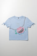 3D Shell Design Top Blue