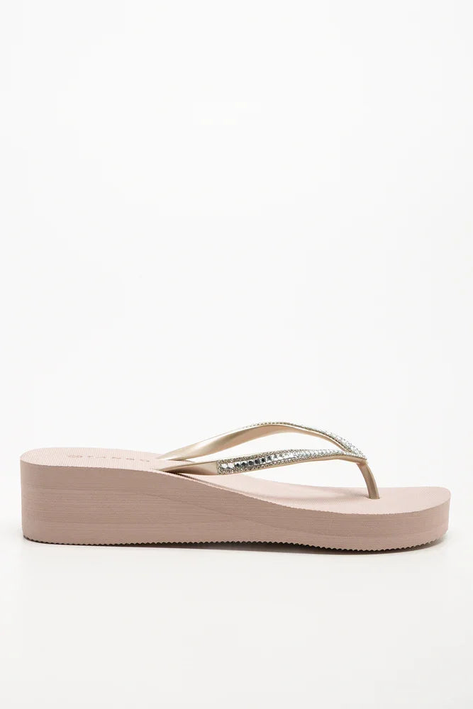 Platform Flip Flop Light Pink (1)