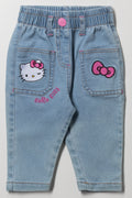 Hello Kitty Denim Jeans Blue