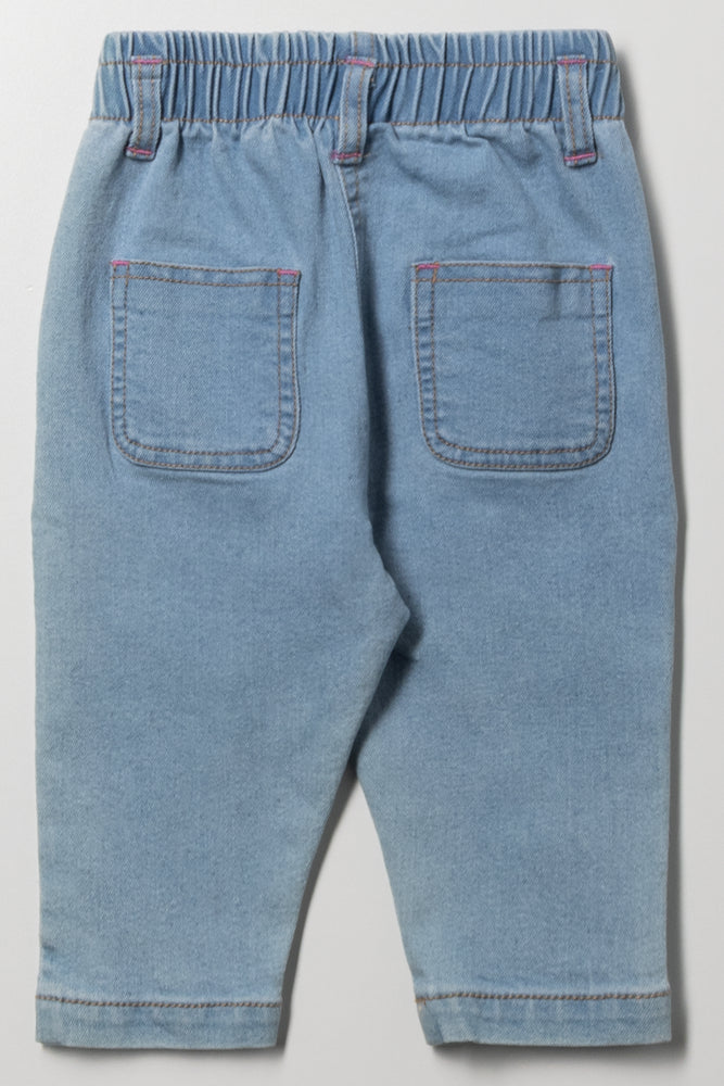 Hello Kitty Denim Jeans Blue (2)