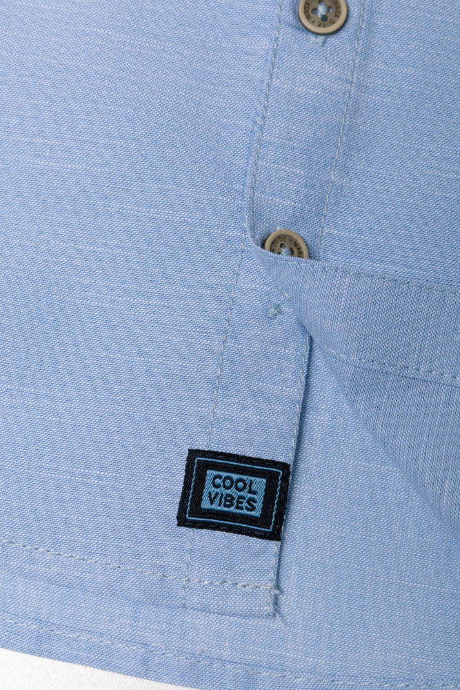 Short Sleeve Shirt Blue (2)