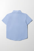 Short Sleeve Shirt Blue (3)