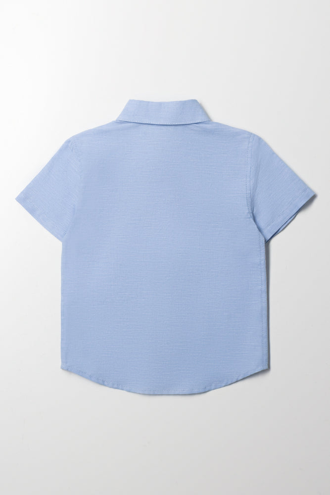 Short Sleeve Shirt Blue (3)