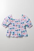 Front Tie Top Multi