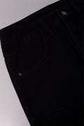 Multi Zip Cargo Denim Jeans Black (1)
