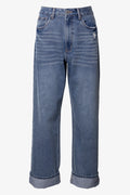 Straight Baggy Jeans Blue
