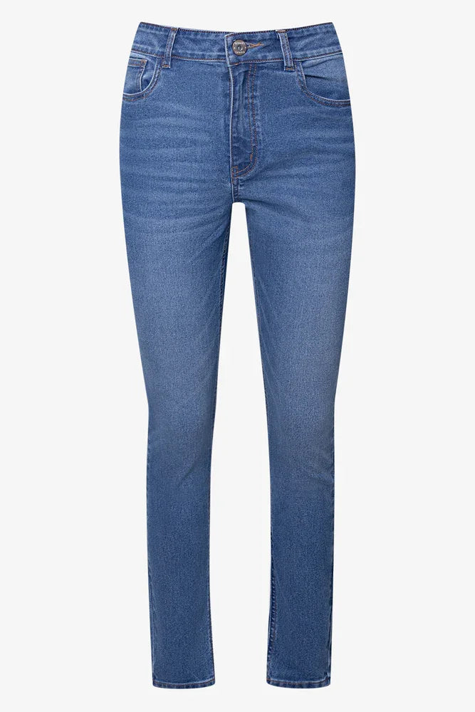 High Rise Skinny Denim Jean Blue | | Ackermans