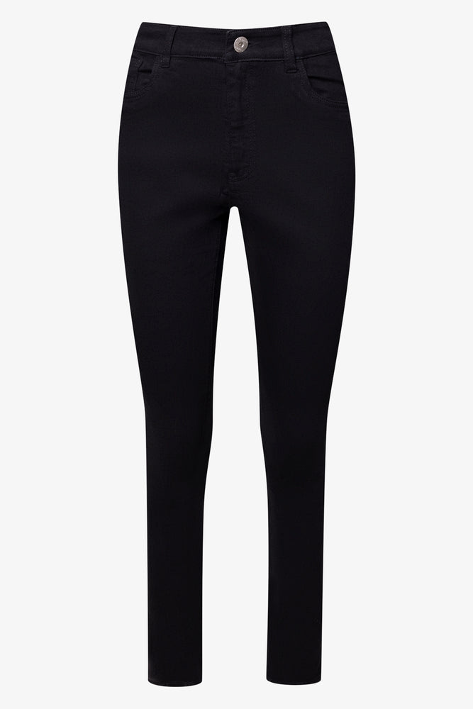 High Rise Skinny Denim Jean Black