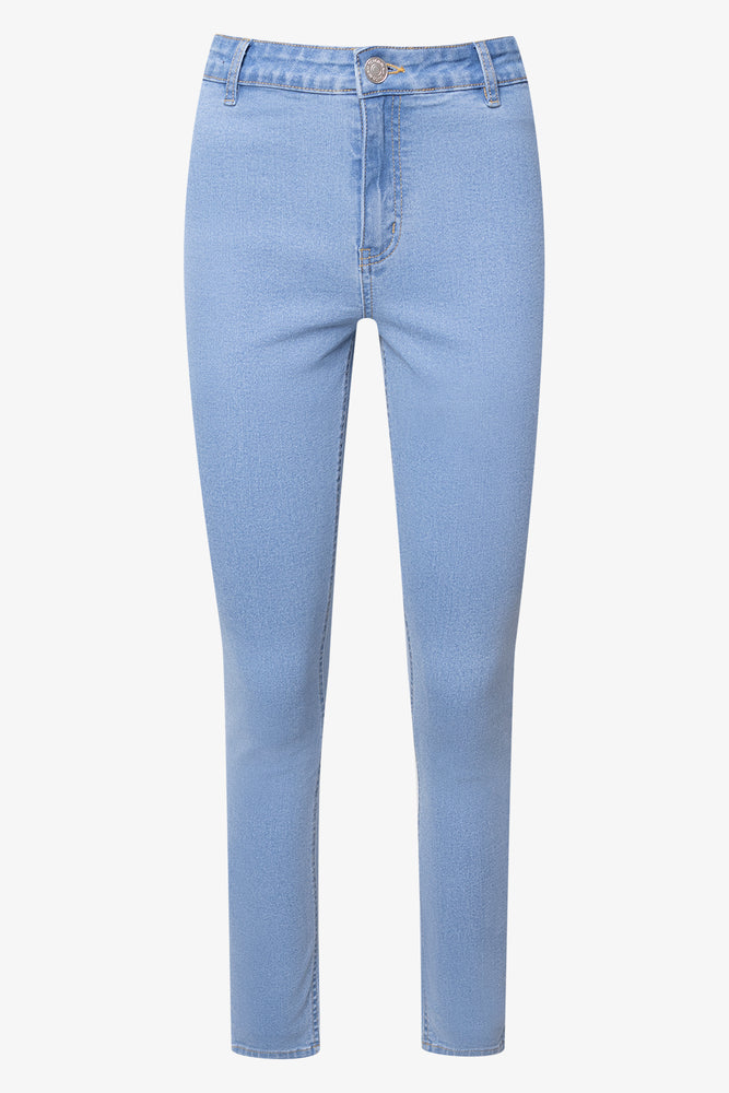 Tube Skinny Denim Jeans Light Blue