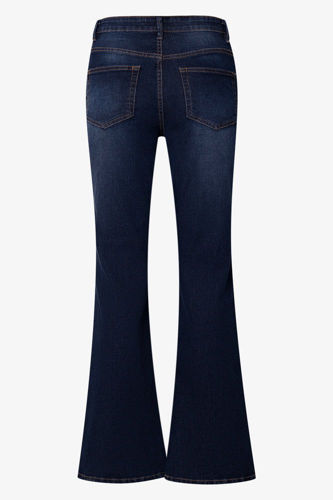Boot Leg Denim Jeans Blue (1)