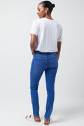 Ripped Knee Skinny Denim Jean Blue (3)