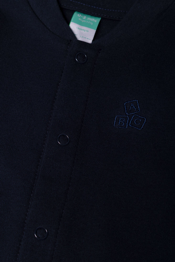 Interlock Babygrow Navy