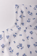 Ditsy Skater Dress White (1)