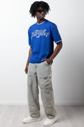 Mesh Sports T-Shirt Blue (1)