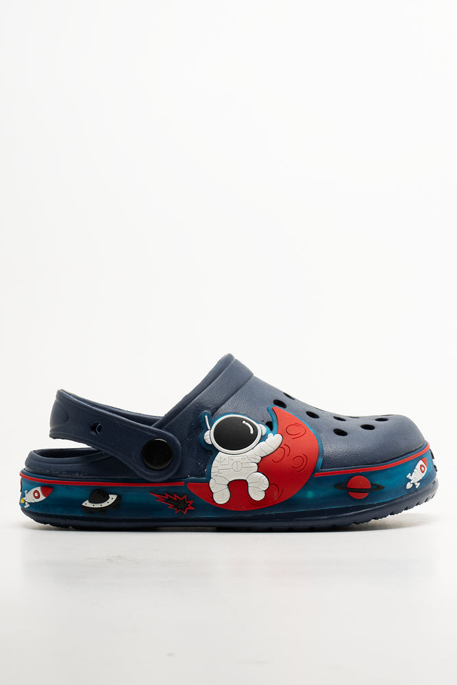 Light Up Clogs Navy (1)