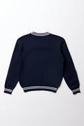 Unisex Long Sleeved Jersey Striped Navy White (3)