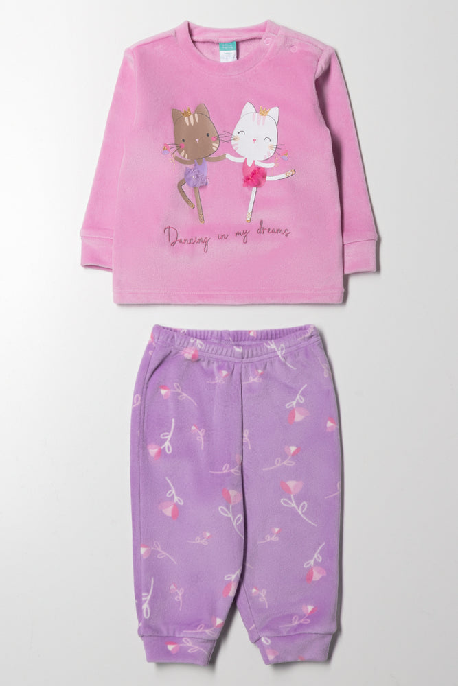 Ballerina Pyjama Set Pink