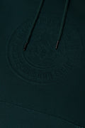 Embossed Hoodie Green (1)