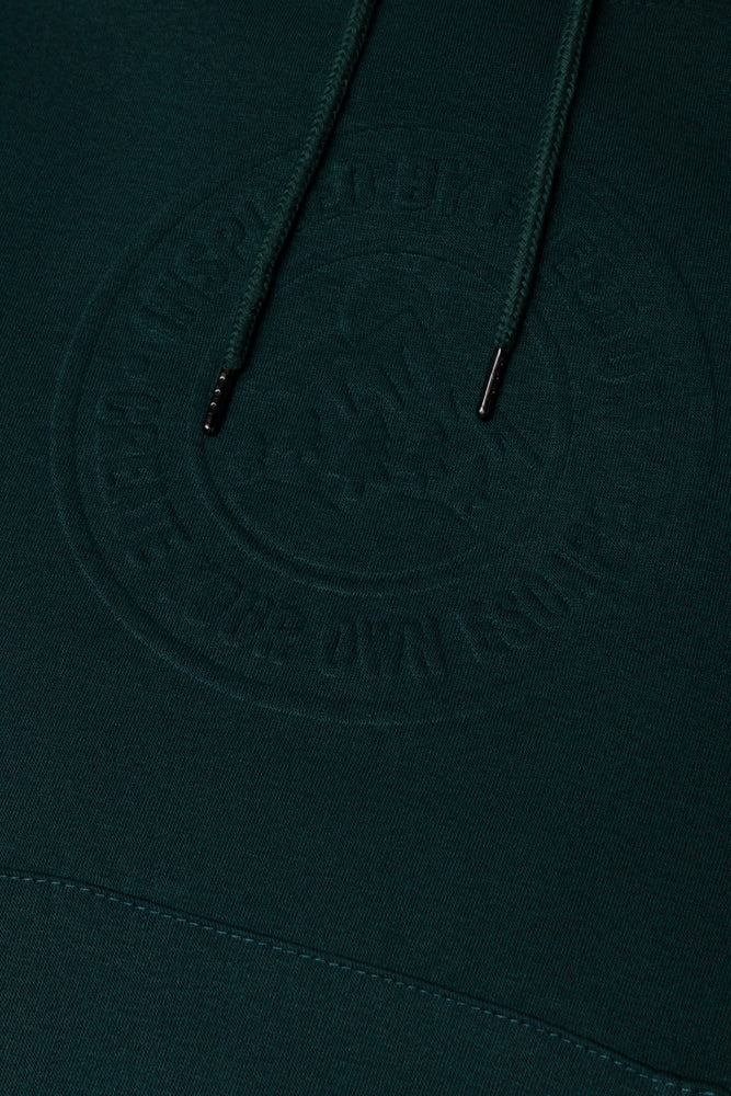 Embossed Hoodie Green (1)