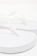 Plain Flip Flop White (2)