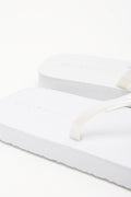 Plain Flip Flop White (3)