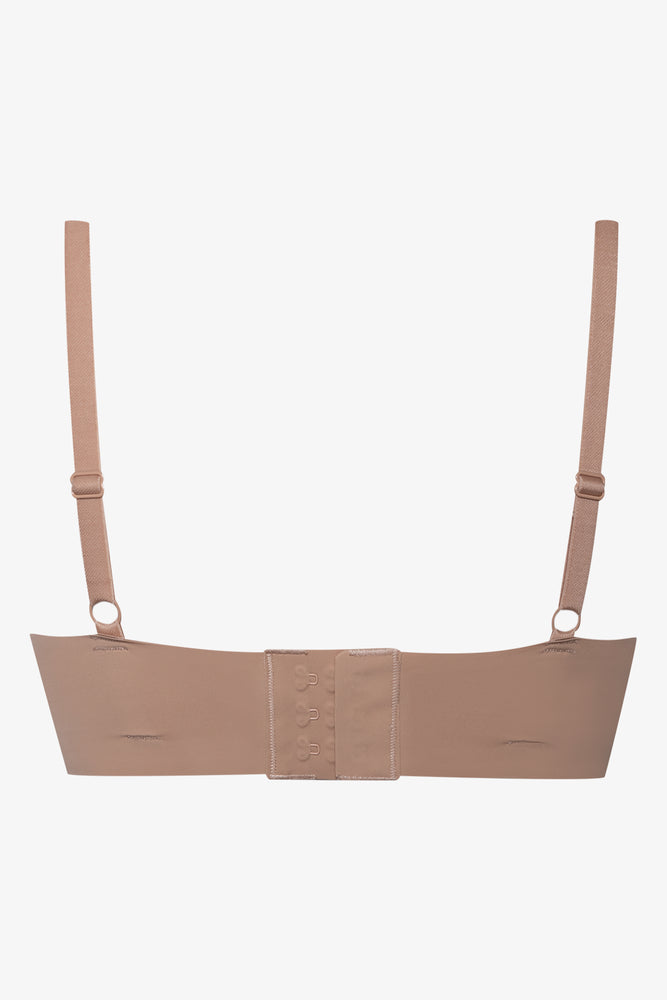Bonded Wire Free Bralette Natural