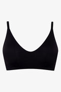 Bonded Wire Free Bralette Black