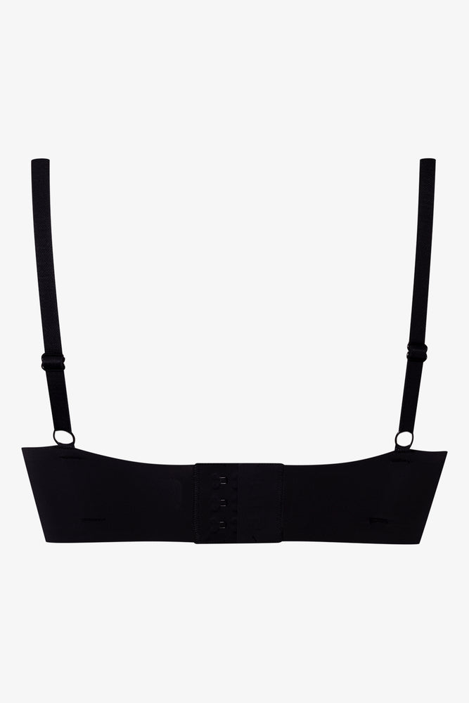 Bonded Wire Free Bralette Black