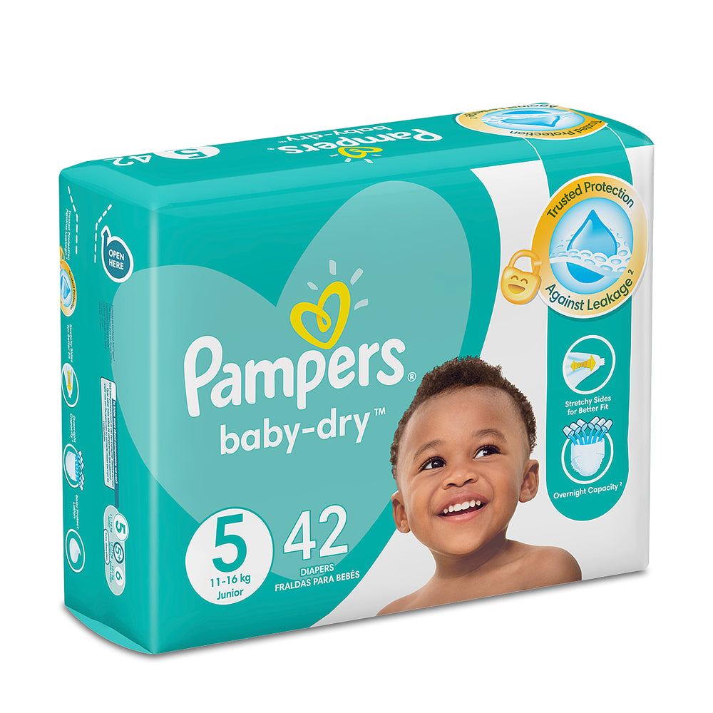 Pampers Size 5 Active Baby 42'S