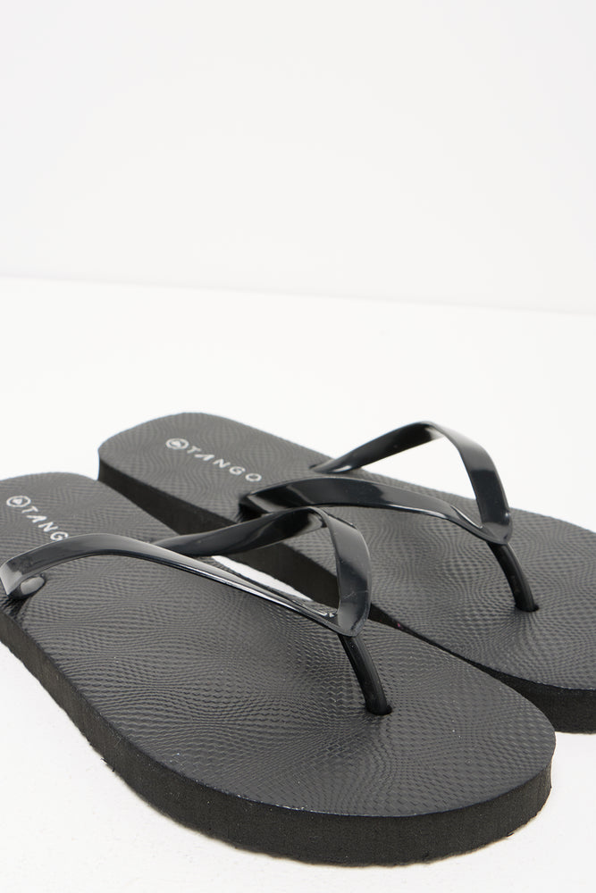 Plain Flip Flop Black