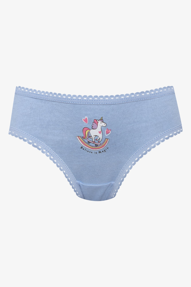 7 Pack Unicorn Bikini Panties Multi