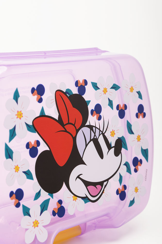 Minnie Mouse Lunch Box Purple