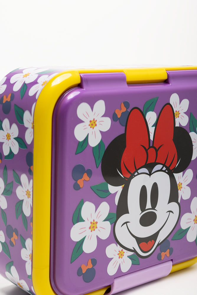 Minnie Mouse Lunch Box Purple