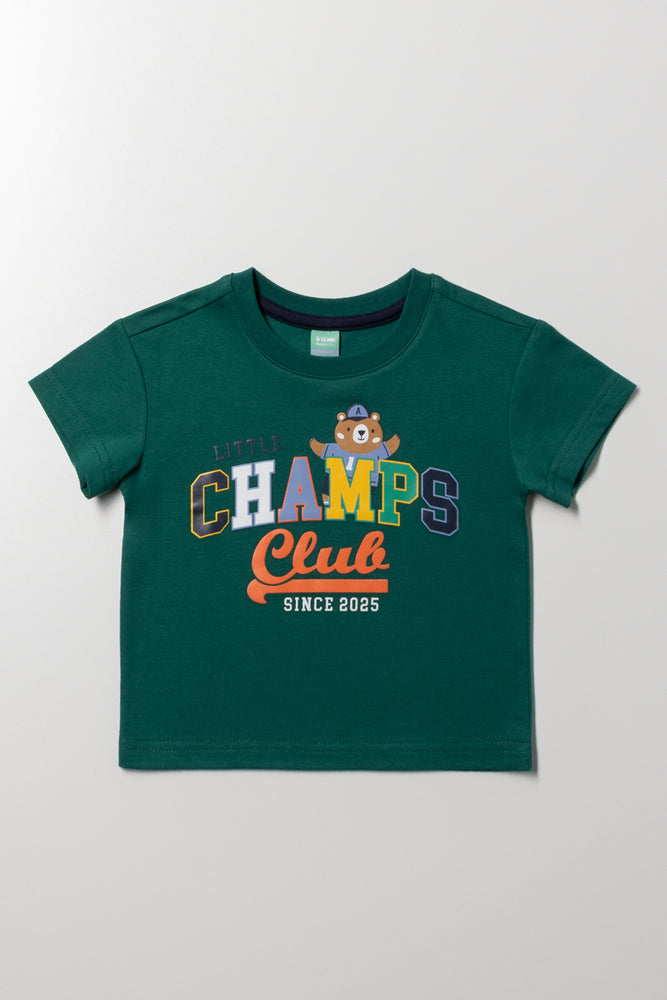 Champs Short Sleeve T-Shirt Green